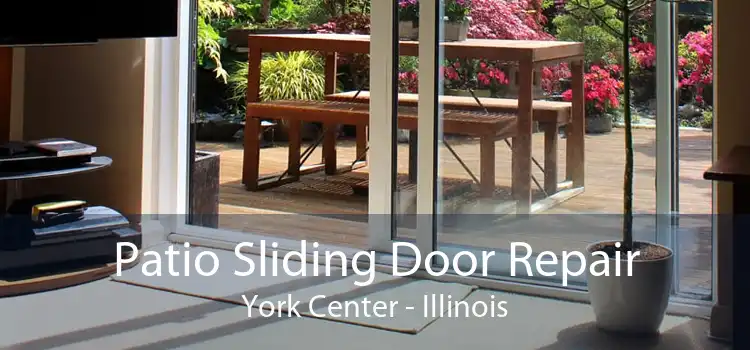 Patio Sliding Door Repair York Center - Illinois