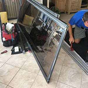 sliding glass door frame repair Lombard, Illinois